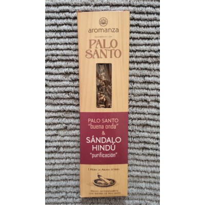 Palo Santo Buena Onda Sandalo Hindu Aromanza