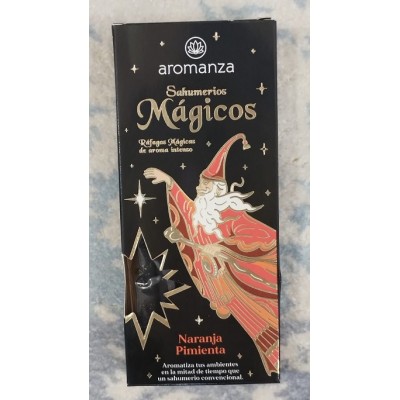 Sahumerio Magico Aromanza Naranja Pimienta