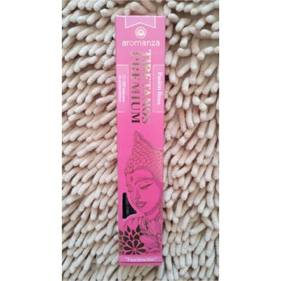 Sahumerios Tibetanos Premium Pasion Rosa Aromanza