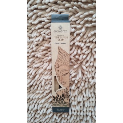 Sahumerio Tibetano Slim Aromanza Ebano Marfil