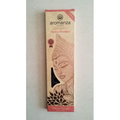 Sahumerio Aromanza Tibetano Dulces Frutillas 
