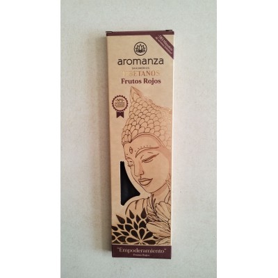 Sahumerio Aromanza Tibetano Frutos Rojos 