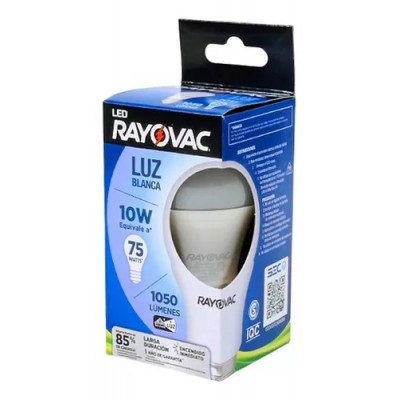 Lámpara Rayovac 10w 75w Led Luz Fría