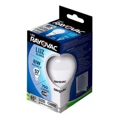 Lámpara Rayovac 8w 57w Led Luz Fría