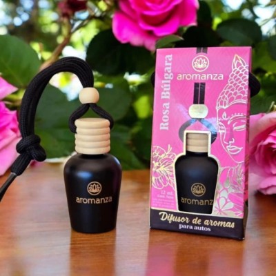 Difusor De Auto Aromanza 12ml Rosa Bulgara