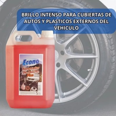 Renovador De Caucho Econo X 5 Litros