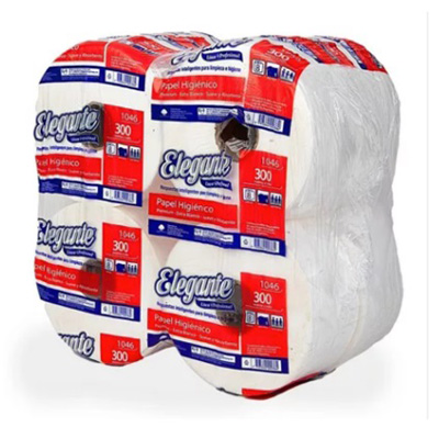 Papel Higienico Elegante Cono Chico x300m por unidad Papel Higienico Elegante Cono Chico x300m por unidad
