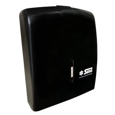 Dispenser De Toalla Intercalada Tapa Negra Sina