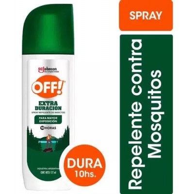 Off  Repelente  Spray Extra Duracion 10 Hrs