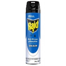 Aerosol Mata Moscas Y Mosquitos Sin Olor Raid