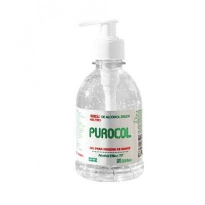 Alcohol Purocol 96° x250 En Gel Con Dosificador