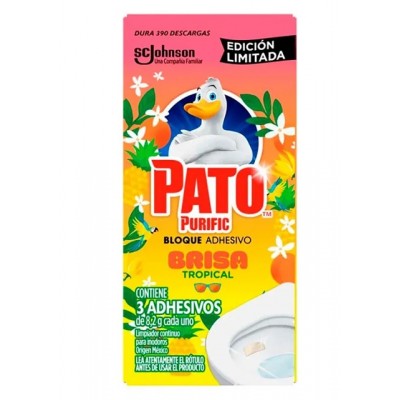 Adhesivo Inodoro Pato Purific Tropical