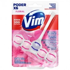 Canasta Solida Inodoro Poder X6 Vim Floral