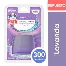 Canasta Liquida Inodoro Pato Repuesto Lavanda