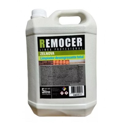 Limpiador Desengrasante Zelnova Remocer X 5 Lts Limpiador Desengrasante Zelnova Remocer X 5 Lts