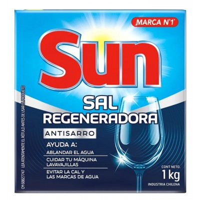 Sal Regeneradora Para Lavavajilla 1 Kg Sun