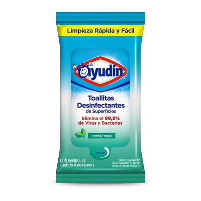 Toallitas Desinfectantes X24 Ayudin
