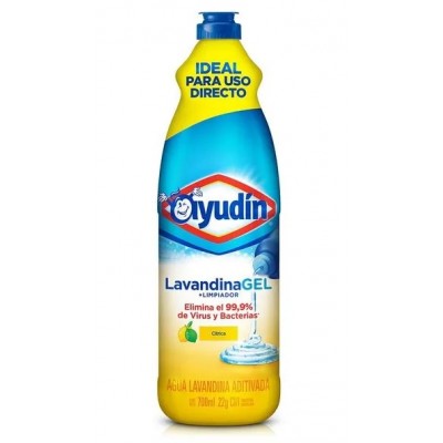 Lavandina Gel X700 Ayudin Citrica