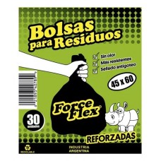 Bolsa De Residuo 45x60 X30 Unidades Forceflex Bolsa De Residuo 45x60 X30 Unidades Forceflex