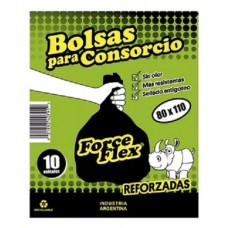 Bolsa De Residuo 80x110 X10 Unidades Consorcio Forceflex Bolsa De Residuo 80x110 X10 Unidades Consorcio Forceflex