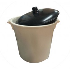 Tacho De Residuos Con Tapa 15 Ltrs