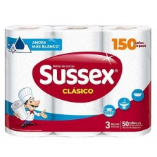 Rollo De Cocina X3 150 Panos Sussex Rollo De Cocina X3 150 Panos Sussex