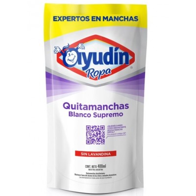 Quitamancha Blanco X400 Ayudin