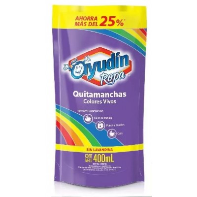 Quitamancha Color Doy Pack X 400 Ayudin