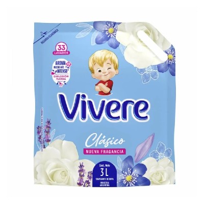 Suavizante Vivere X3000 Clasico