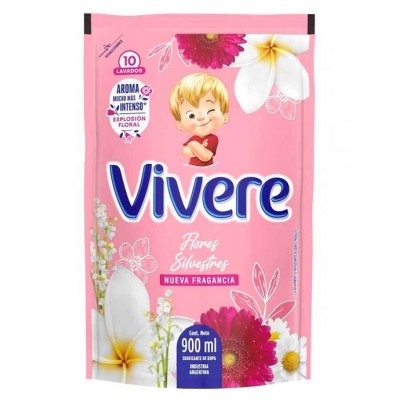 Suavizante Vivere X900 Flores Silvestres