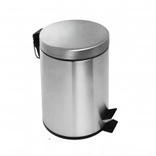 Tacho De Residuos Pedal 3 Ltrs Acero Inoxidable Abue