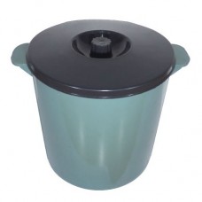 Tacho De Residuos Con Tapa 5 Ltrs