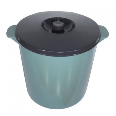 Tacho De Residuos Con Tapa 5 Ltrs