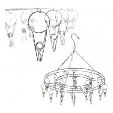 Tender Metal Redondo Doble Aro 15 Broches 31cm Acero Inoxidable Tender Metal Redondo Doble Aro 15 Broches 31cm Acero Inoxidable