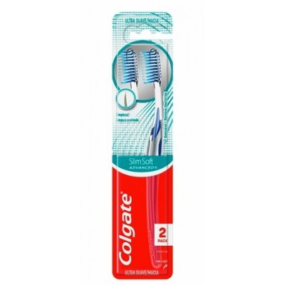 Cepillo Dental Slim Soft Suave X2 Colgate