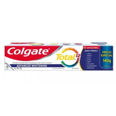 Dentifrico Colgate Total 12 Whitening X140 60247