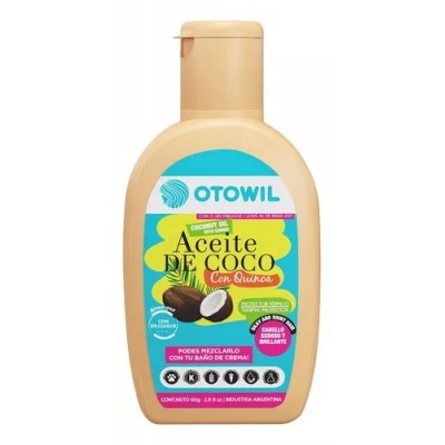 Aceite De Coco Con Quinoa Otowil X 60 Botella Aceite De Coco Con Quinoa Otowil X 60 Botella