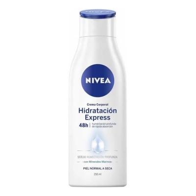 Crema Nivea Corporal Hidratación Express x250