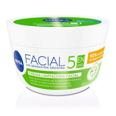 Crema Nivea Facial Limpiadora 5 En 1 x100