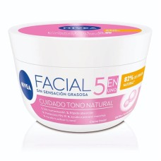 Crema Nivea Facial Radiante Y Uniforme 5 En 1 x100