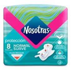 Toallita Nosotras X8 Normal Suave