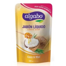 Jabon Liquido Coco Miel X 220 Algabo