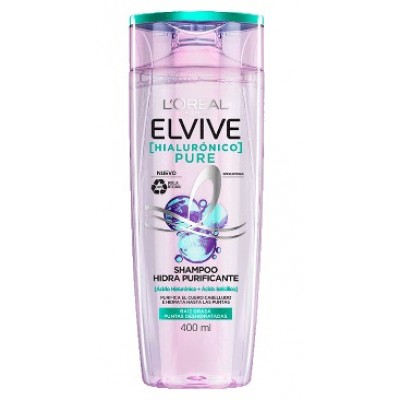 Shampoo X 400 Elvive Pure Hialuronico