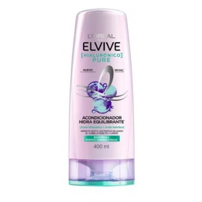Acondicionador X400 Elvive Pure Hialuronico