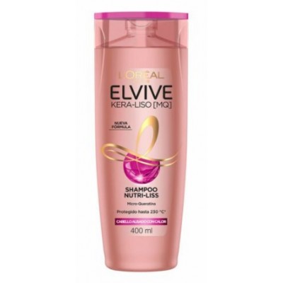Shampoo X400 Elvive Kera Liso Nutri Liss