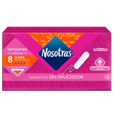 Tampones Nosotras Super X8