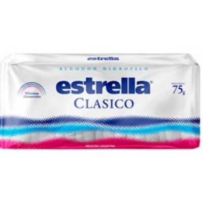 Algodon Estrella Clasico 75gr Estrella