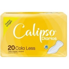 Protector Diario Cola Less Amarillo Calipso X20