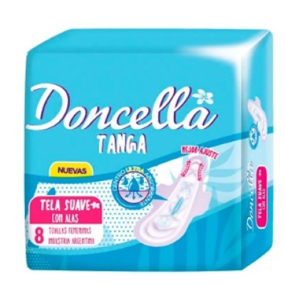 Toallita Doncella X8 Tanga