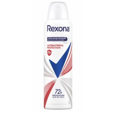 Desodorante Aerosol Antibacterial Mujer Rexona